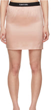 Load image into Gallery viewer, Pink Silk Mini Skirt

