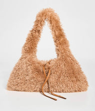 Load image into Gallery viewer, Faux Shearling Hobo Bag
