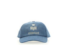 Load image into Gallery viewer, Logo Embroidered Denim Baseball Cap
