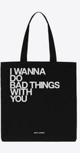 Load image into Gallery viewer, I Wanna Do Bad Things Tote
