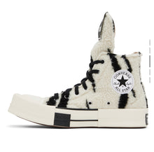 Load image into Gallery viewer, Black And White  Rick Owens Turbodrk x Converse Sneakers
