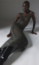 Load image into Gallery viewer, Sheer Fishnet MIDI Dress
