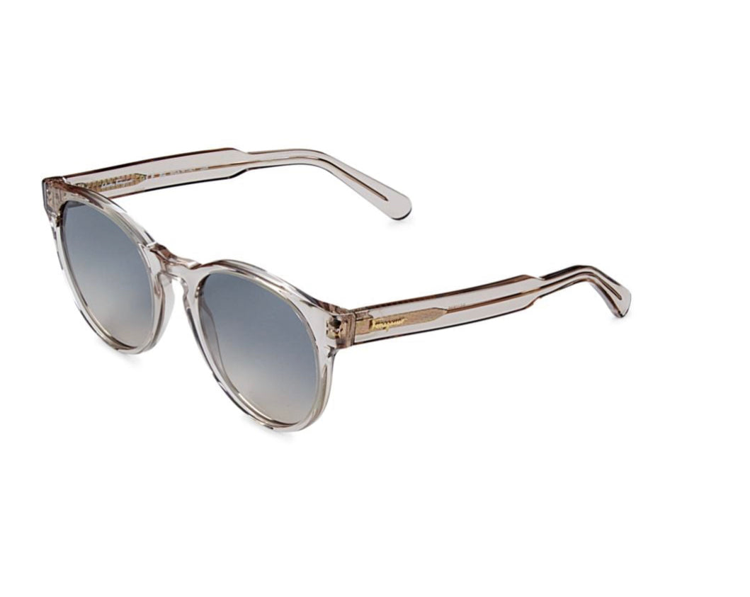 Unisex 52 MM Round Sunglasses