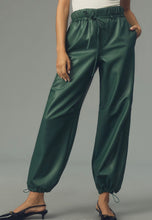 Load image into Gallery viewer, Vegan Leather Belted Pants
