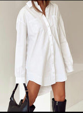 Load image into Gallery viewer, Long Shirt Dress
