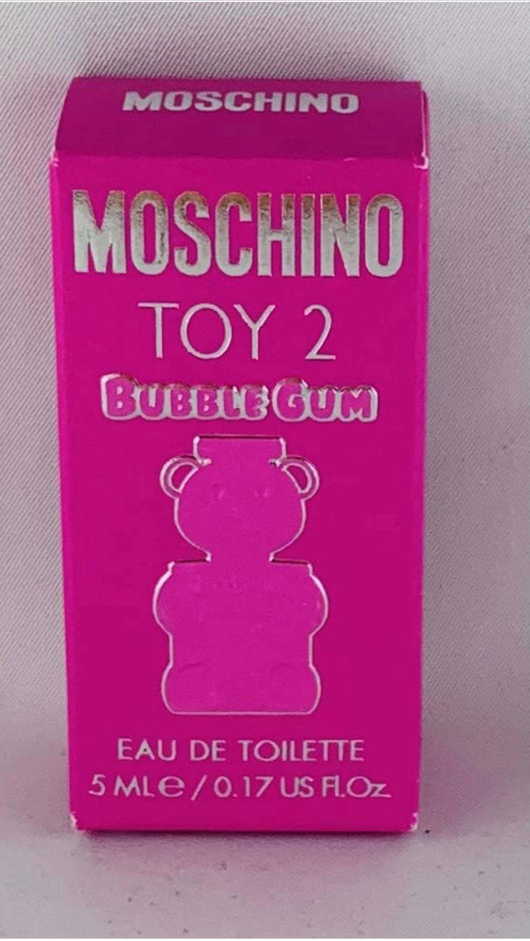 TOY 2 BUBBLE GUM by Moschino , EDT SPRAY 0.17 OZ MINI