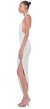 Load image into Gallery viewer, Halter Side Drape Gown
