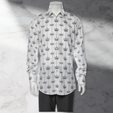 Load image into Gallery viewer, Printed Long Sleeve Dress Shirt
