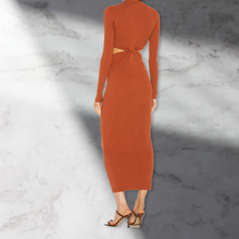 Load image into Gallery viewer, Opal Dress in Baked Clay
