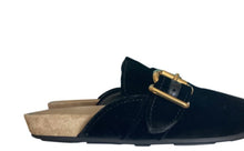 Load image into Gallery viewer, Nero Suede Mules
