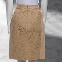 Load image into Gallery viewer, Knee-Length Lace Patterned Skirt
