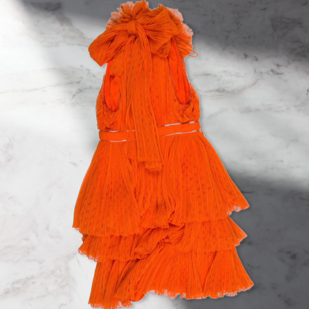 Ruffled Mini Dress From Riccardo Tisci Collection